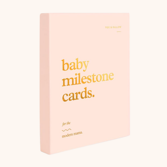 How to use baby milestone cards. The best baby milestone cards in Australia. Fow and Fallow gender neutral first five years memory. Pregnant Labour Birth Postpartum Essential - Dear Mama Store Australia. Free shipping available.